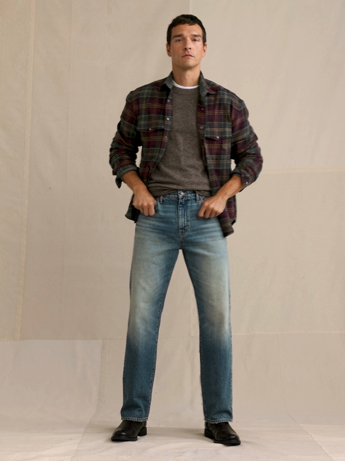 Relaxed-Straight Authentic Jean