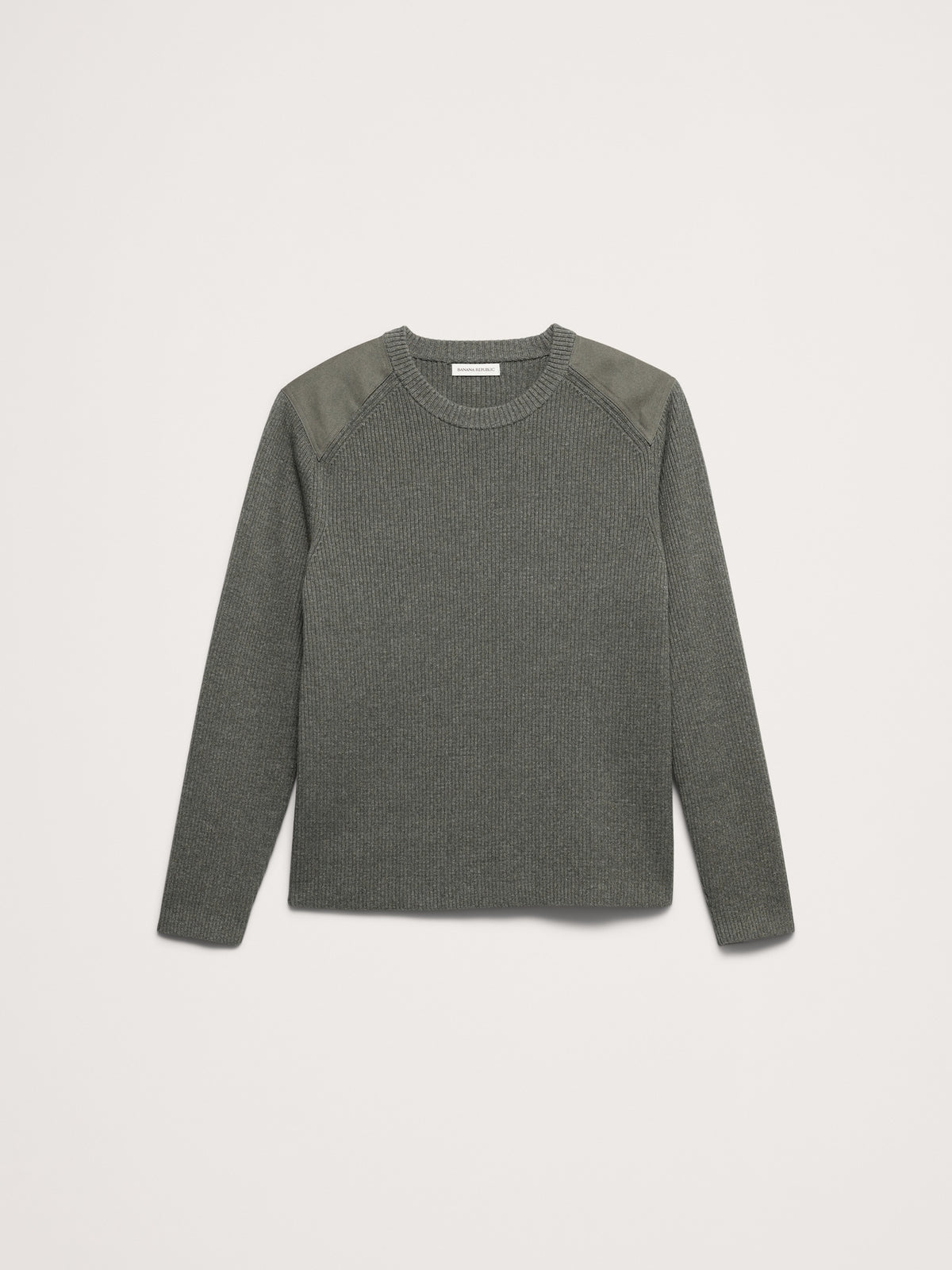 Slim Cotton Utility Sweater