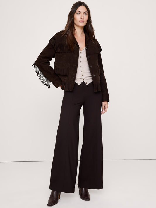 High-Rise Wide-Leg Everywhere Ponte Pull-On Pant