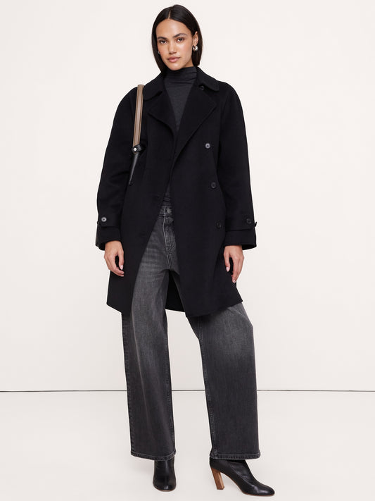 Archive Reissue Double-Faced Cape-Back Trench Coat
