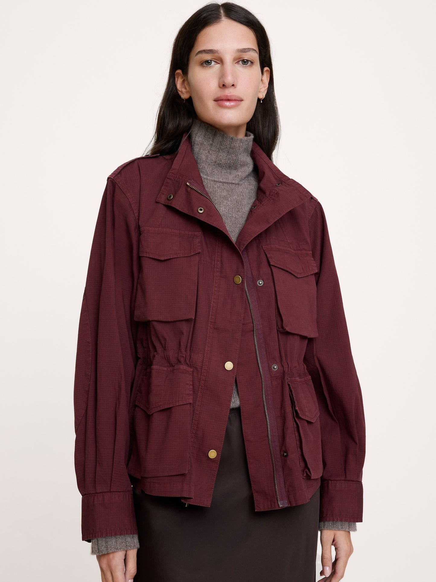 Ripstop Cotton Flight Jacket