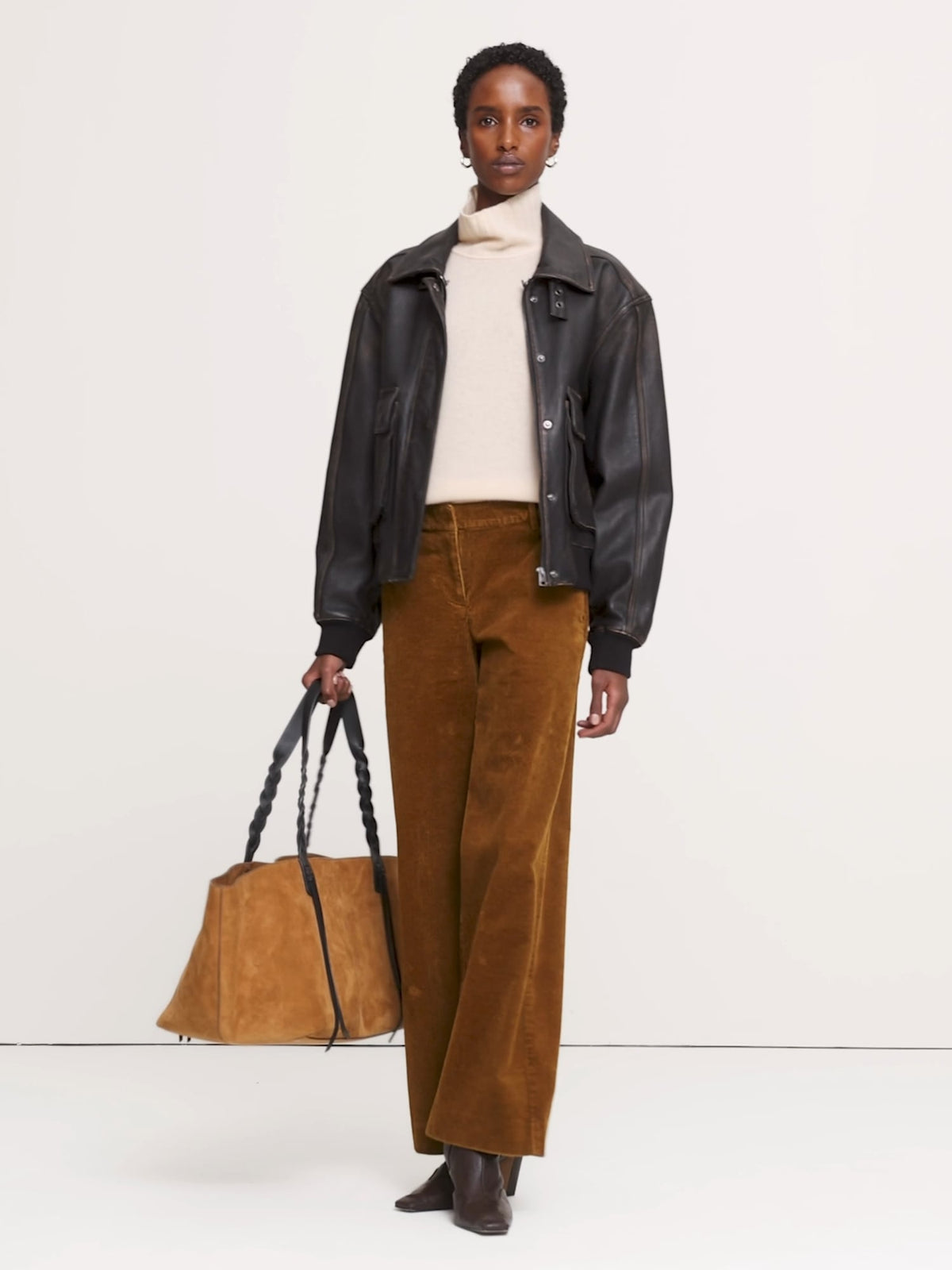 The Everyday Wide-Leg Pant in Corduroy