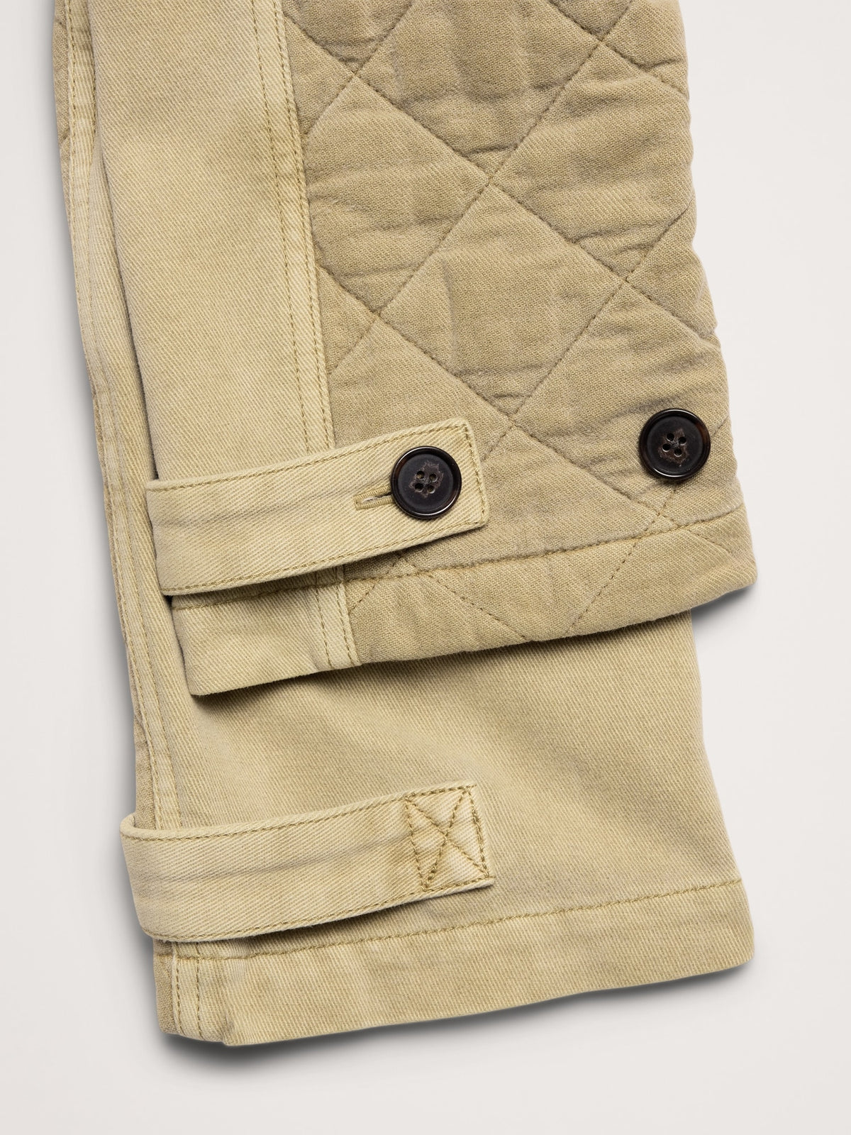 Quilted Cotton-Linen Utility Jacket